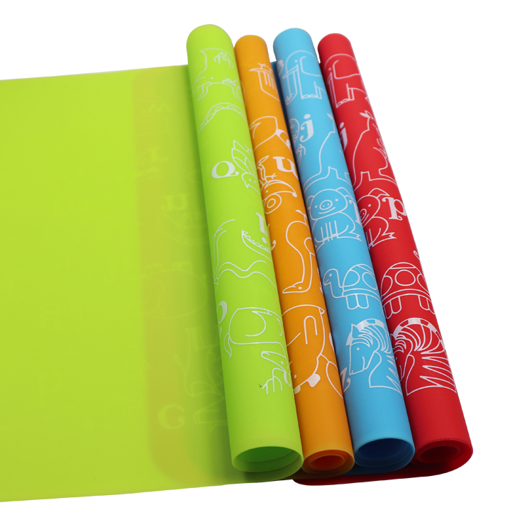 嬰幼兒硅膠墊，硅膠餐墊定制加工