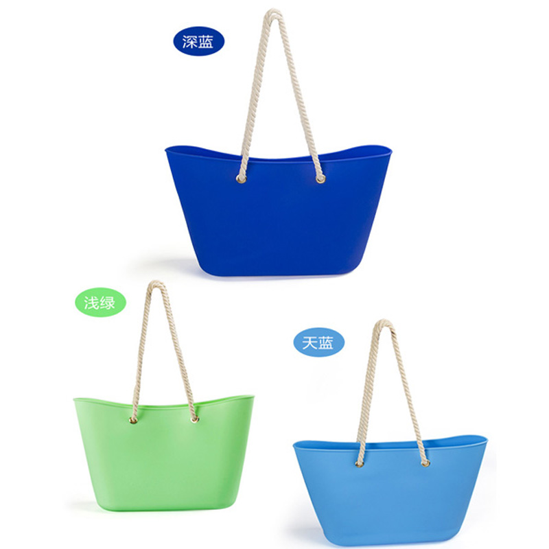 硅膠手提包，硅膠沙灘包廠家定制